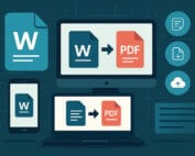 come convertire file word in pdf e viceversa