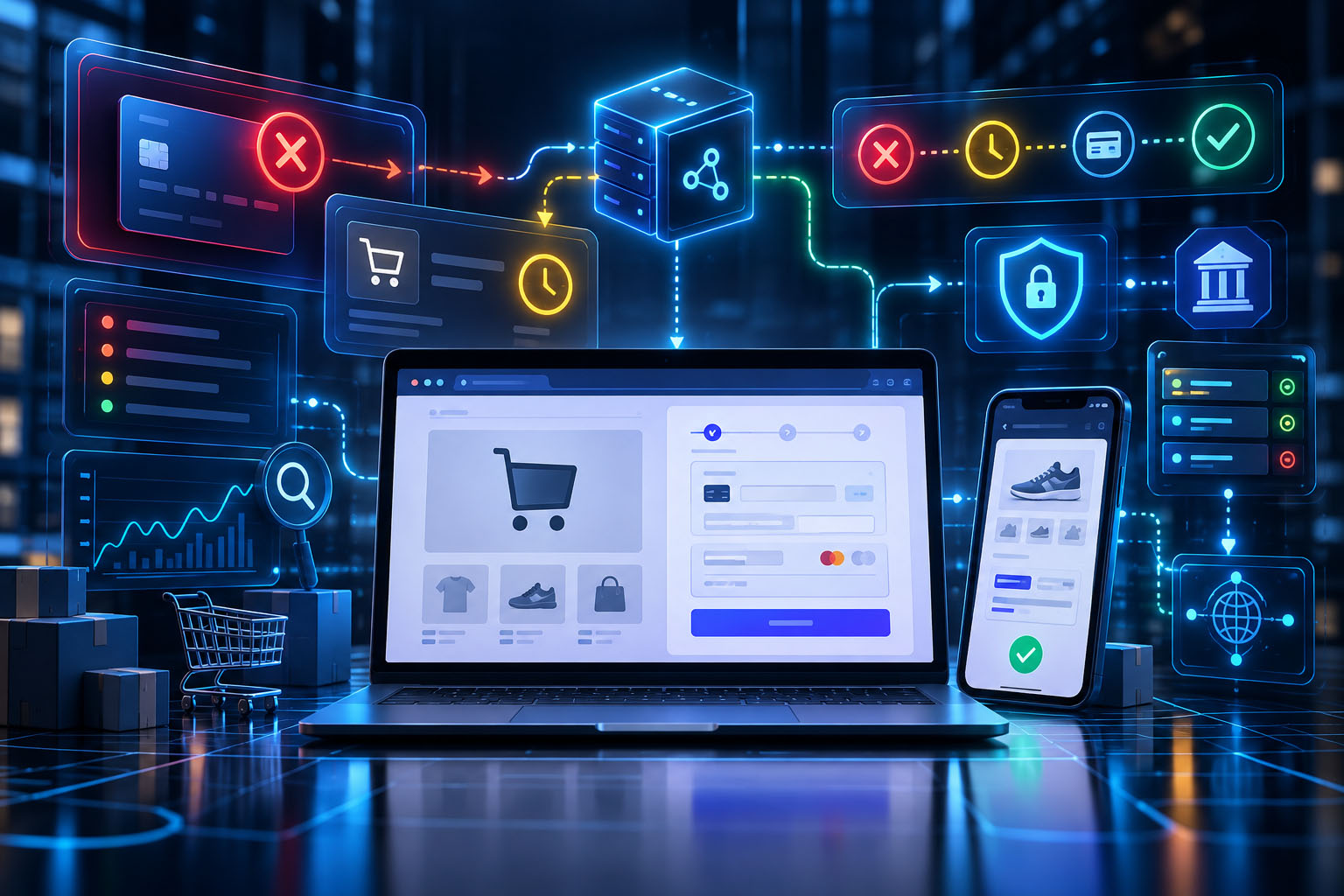 woocommerce pagamenti falliti