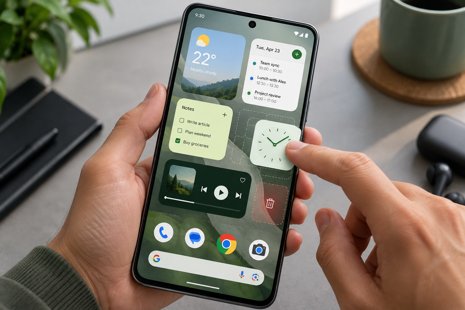 widget android