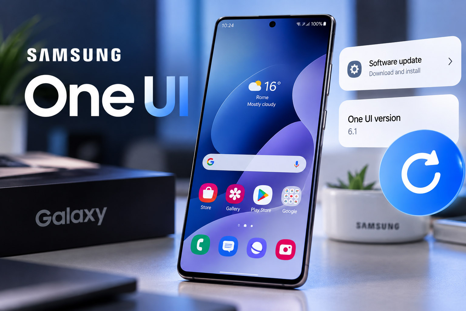 Samsung Galaxy con One UI